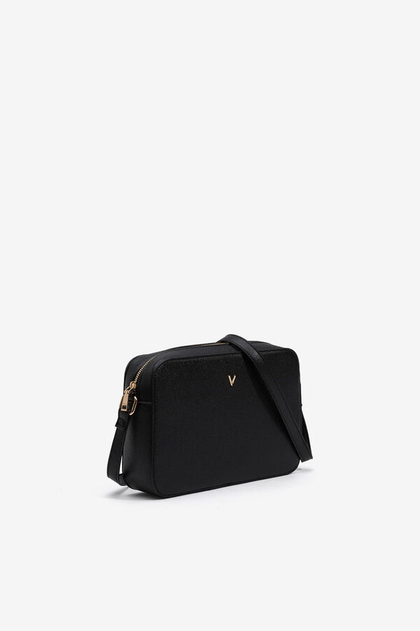 Vilanova Plain crossbody bag Black