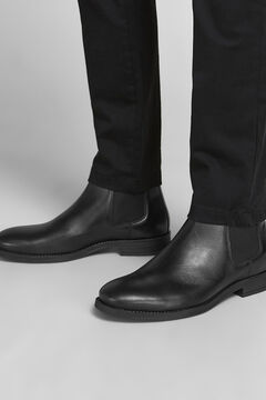 Jack & Jones Botin chelsea piel Negro