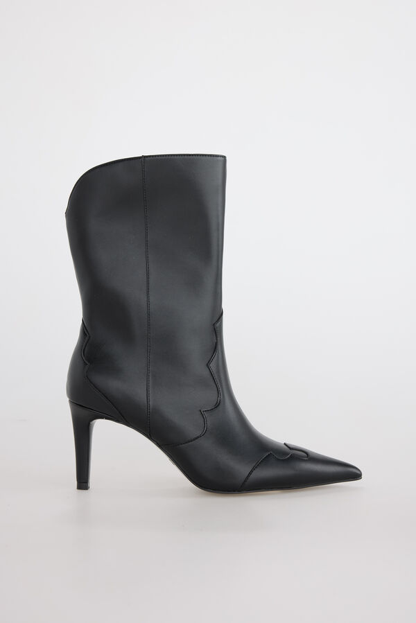 Slowlove Botins de salto fino Preto