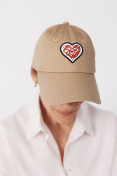 Cortefiel Little hearts cap