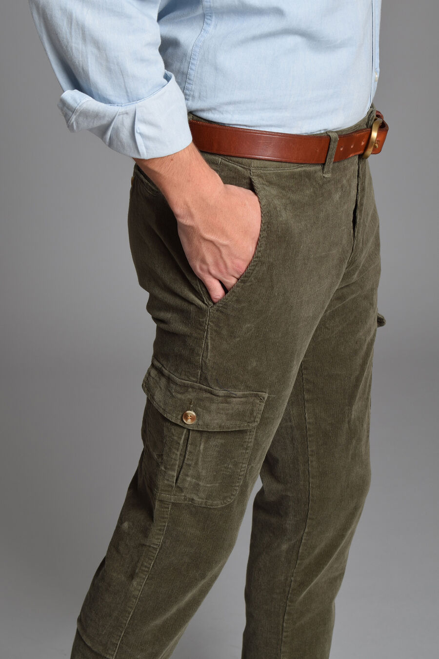 Pantalón Cargo Pana