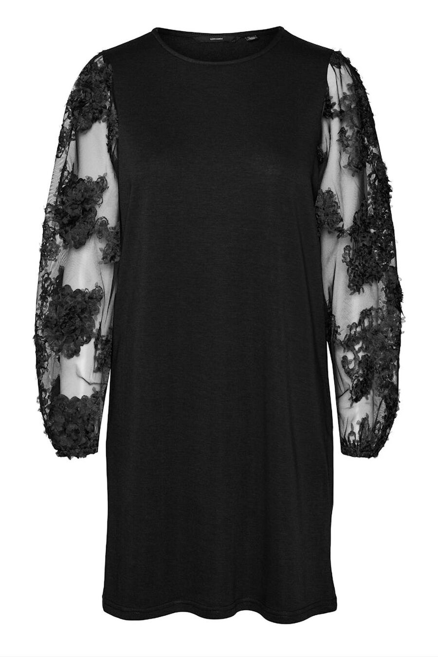 Vestido de manga larga talla grande