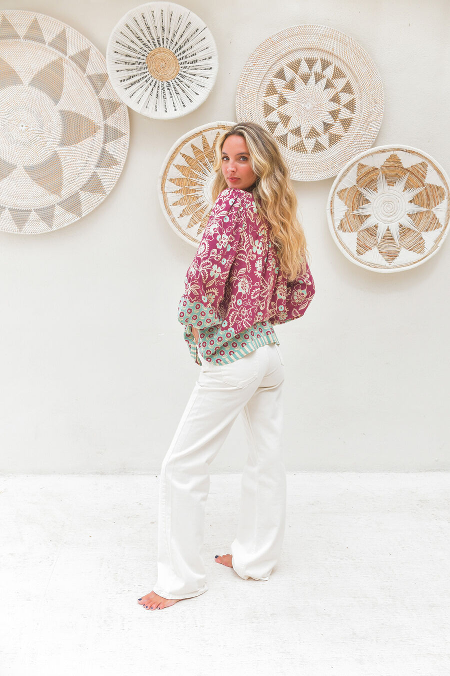 Blusa estampado floral