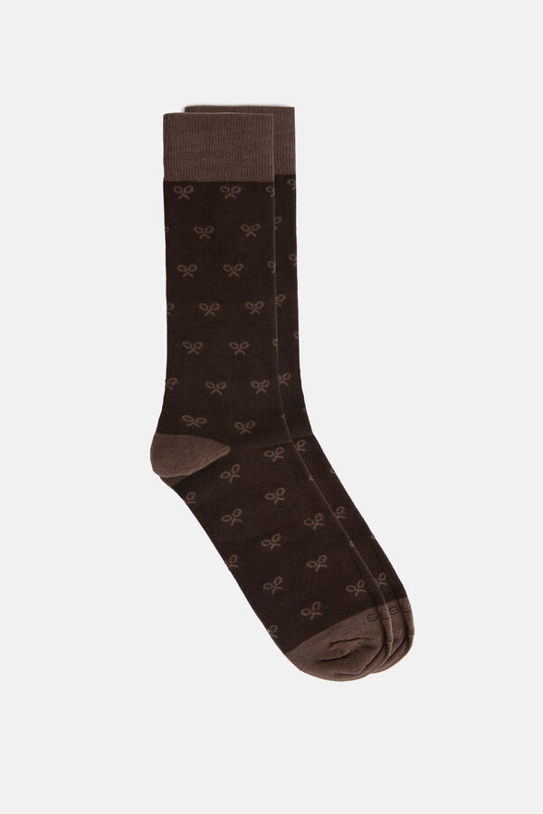 Silbon Meia multi-raquete Silbon Castanho