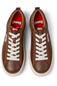 Camper Zapatillas de piel y nobuk hombre
