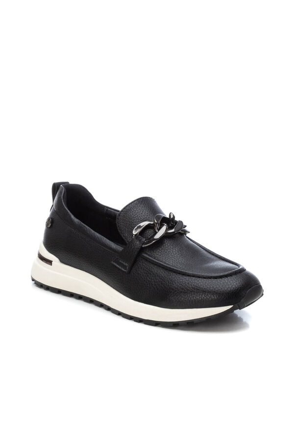 XTI Mocas&iacute;n de mujer Black