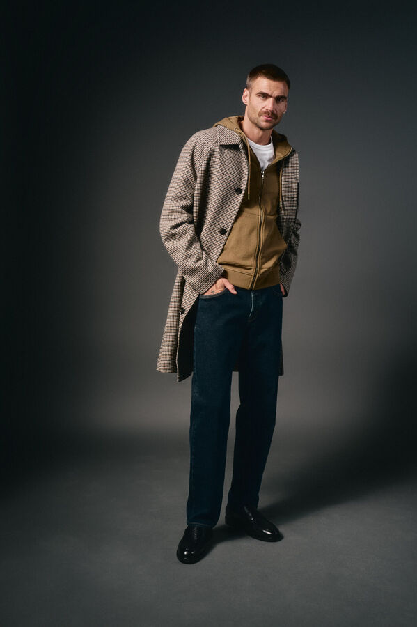 OOTO Sudadera con capucha Brown