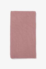 Vilanova Pa&ntilde;uelo Rectangular Plisado Rosa