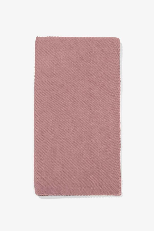 Vilanova Pa&ntilde;uelo Rectangular Plisado Rosa