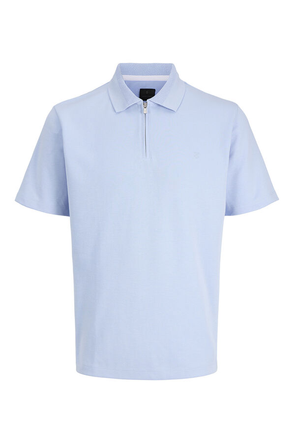 Jack & Jones Polo cuello cremallera Azul