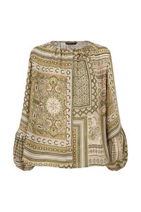 Cortefiel Blusa estampada