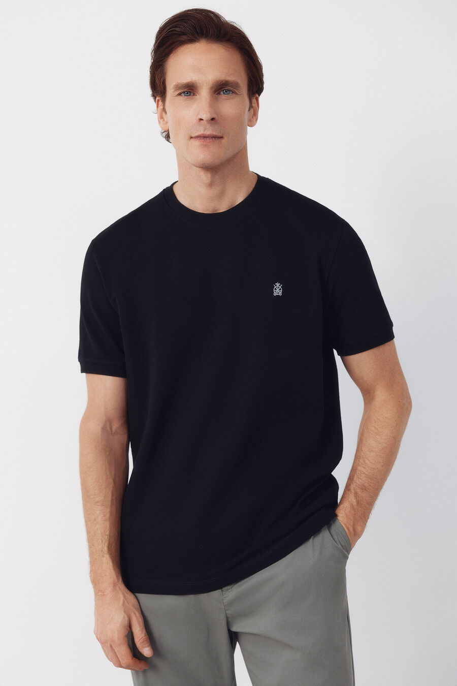 Camiseta básica piqué