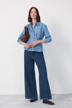 Cortefiel Camisa rayas entallada