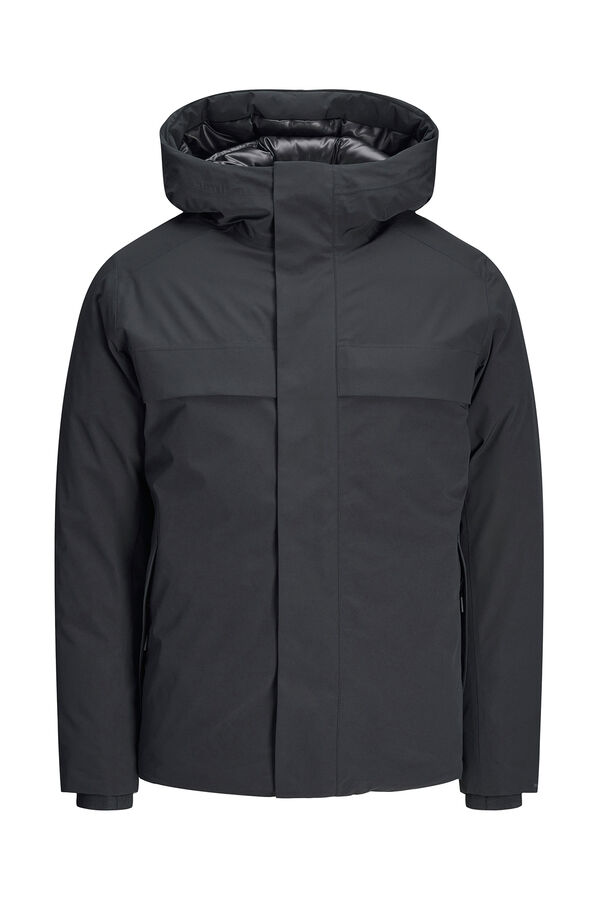 Jack & Jones Chaqueta insulada capucha Gris oscuro