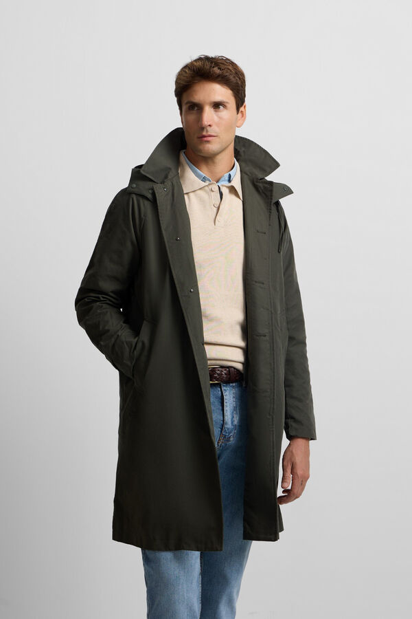 Silbon Gabardina Verde oscuro