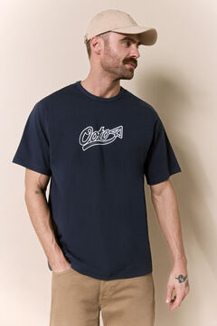 OOTO Camiseta lavada manga corta