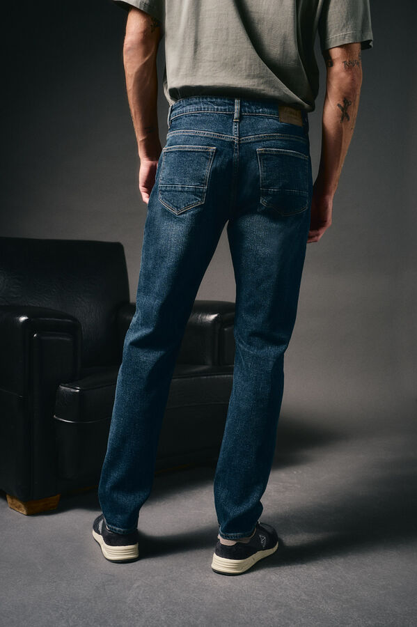 OOTO Pantal&oacute;n vaquero slim fit Azul