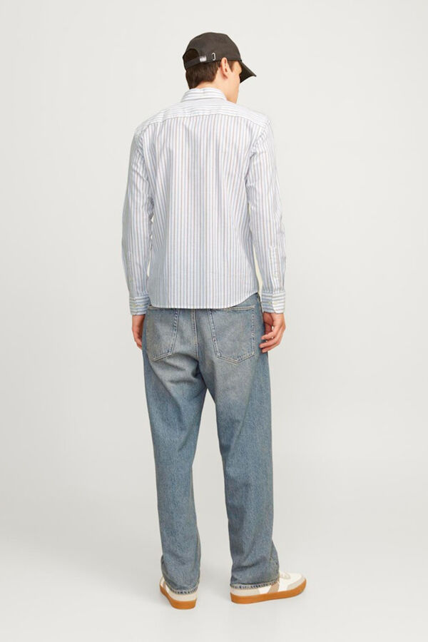 Jack & Jones Slim fit oxford shirt Printed white