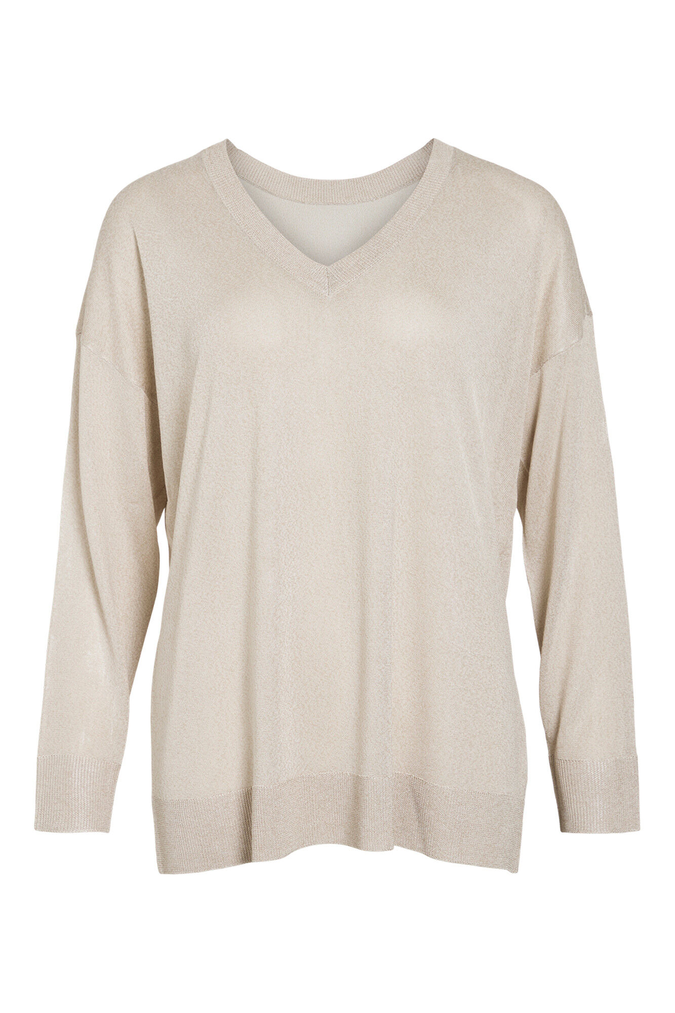 Vila Jersey fino de punto con escote V