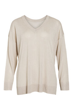 Vila Jersey fino de punto con escote V