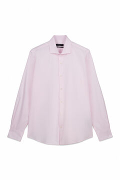 Cortefiel Camisa vestir lisa f&aacute;cil plancha