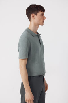 Cortefiel Jersey polo manga corta algod&oacute;n