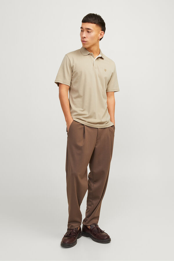 Jack & Jones Polo clássico Tostado