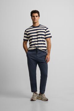 Silbon Camiseta minilogo rayas