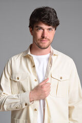 Cloking Camisa Sahariana Marfil