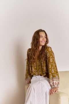 Jaase Blusa Bree estampado Amalie