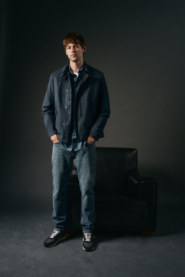 OOTO Heritage style jacket Navy