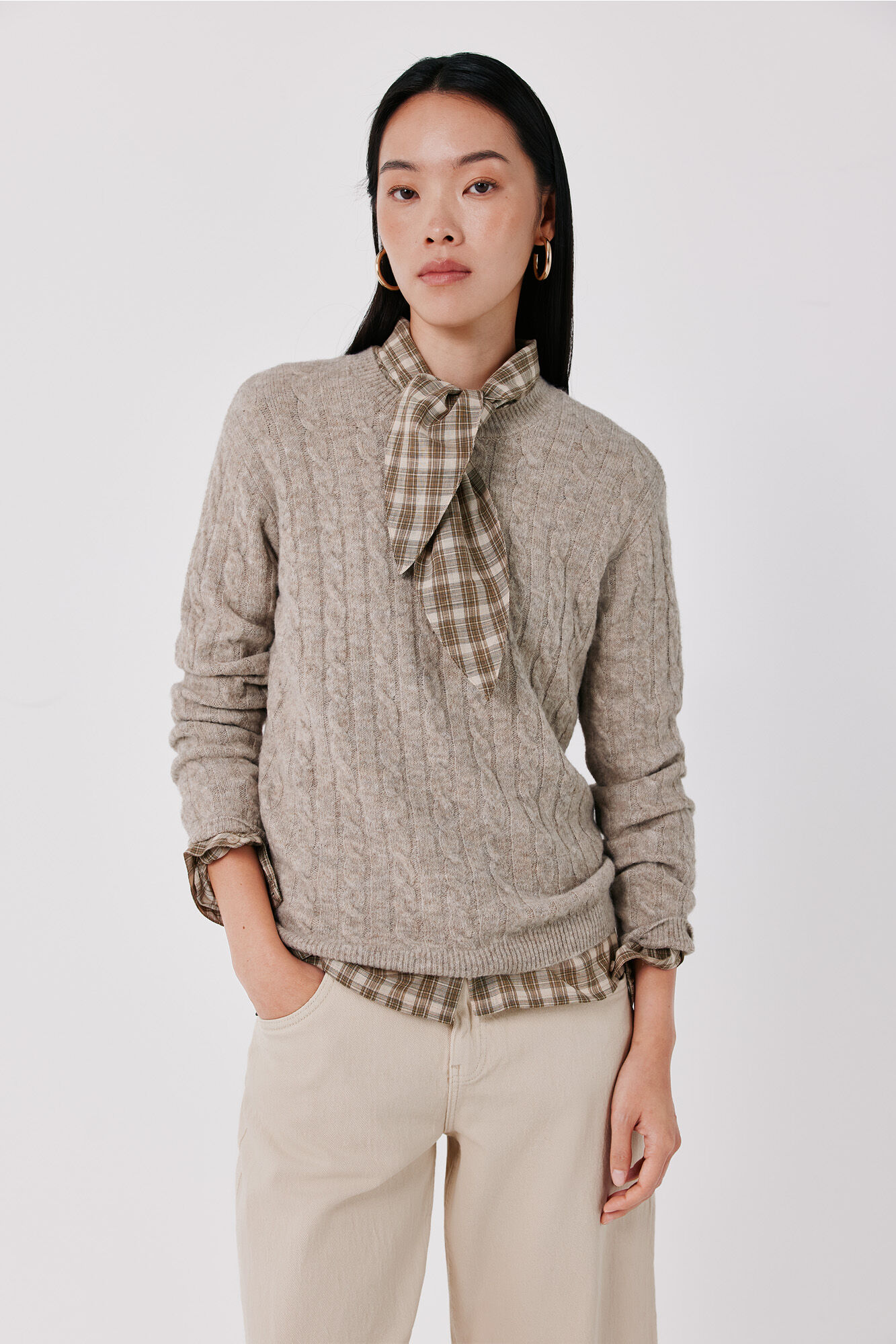 Cortefiel Jersey suave ochos
