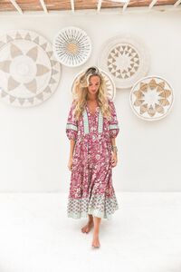 Jaase Vestido midi Mila