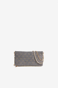 Vilanova Bolso con Efecto Gamuza con Tachuelas