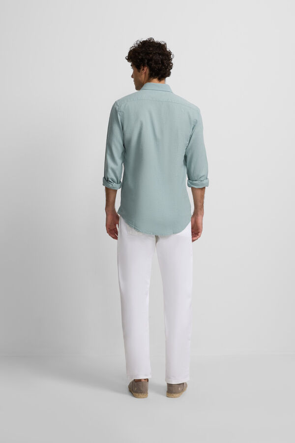 Silbon Camisa sport soft Green