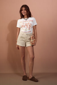Slowlove Cal&ccedil;&otilde;es jeans desfiados