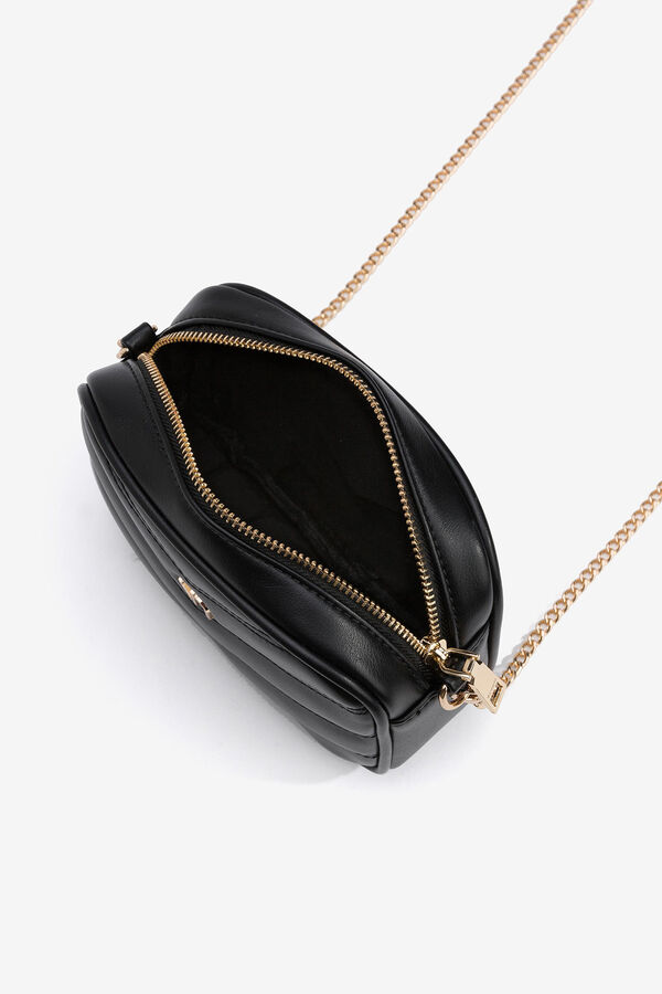 Vilanova Quilted crossbody bag  Black