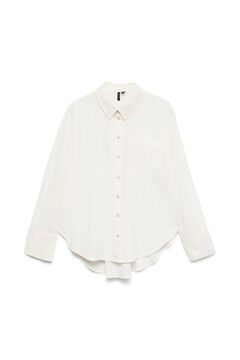 Vero Moda Camisa lino manga larga