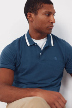 Cortefiel Polo estructura cuello fantas&iacute;a