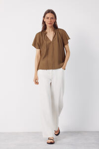 Cortefiel Blusa manga ragl&aacute;n