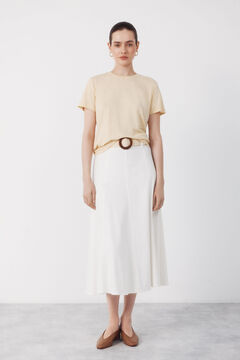 Cortefiel Falda vuelo con cintur&oacute;n