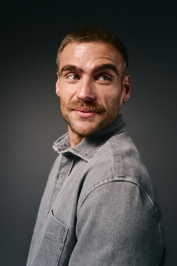 OOTO Sobrecamisa denim Gris