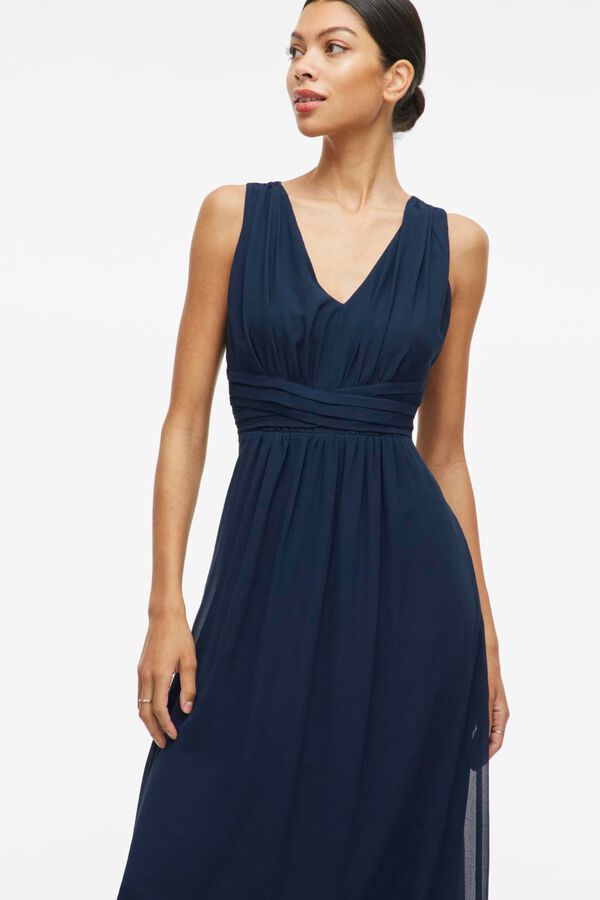 Vila Vestido comprido de festa Azul