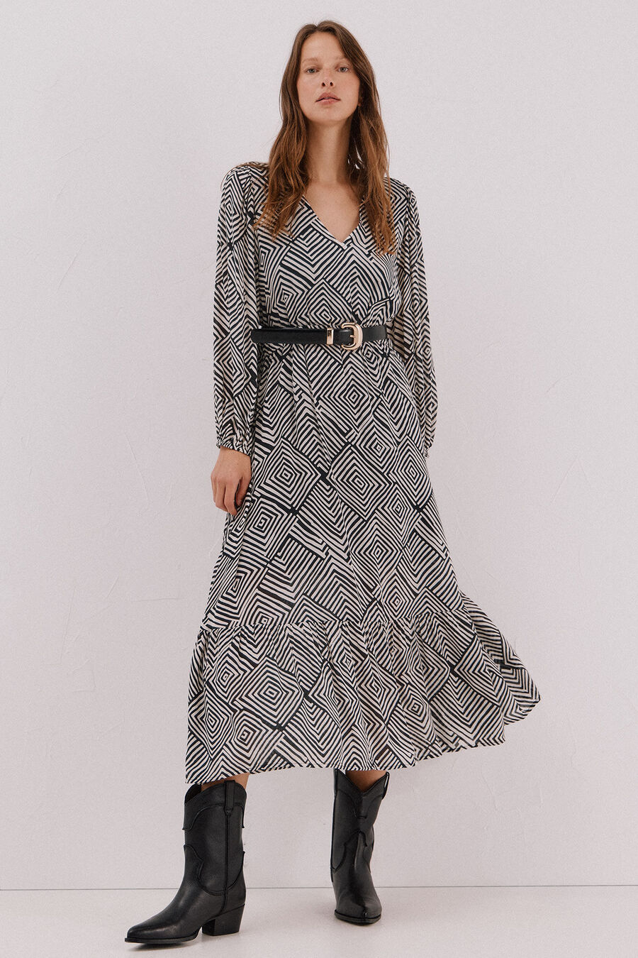 Vestido estampado
