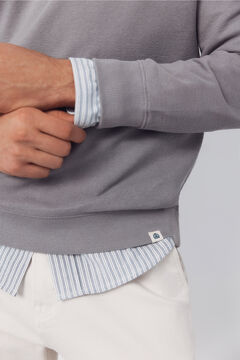 Cortefiel Sudadera estructura cuello caja