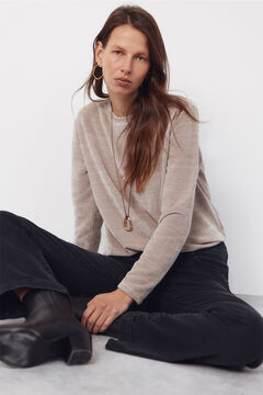 Cortefiel Camiseta de chenille