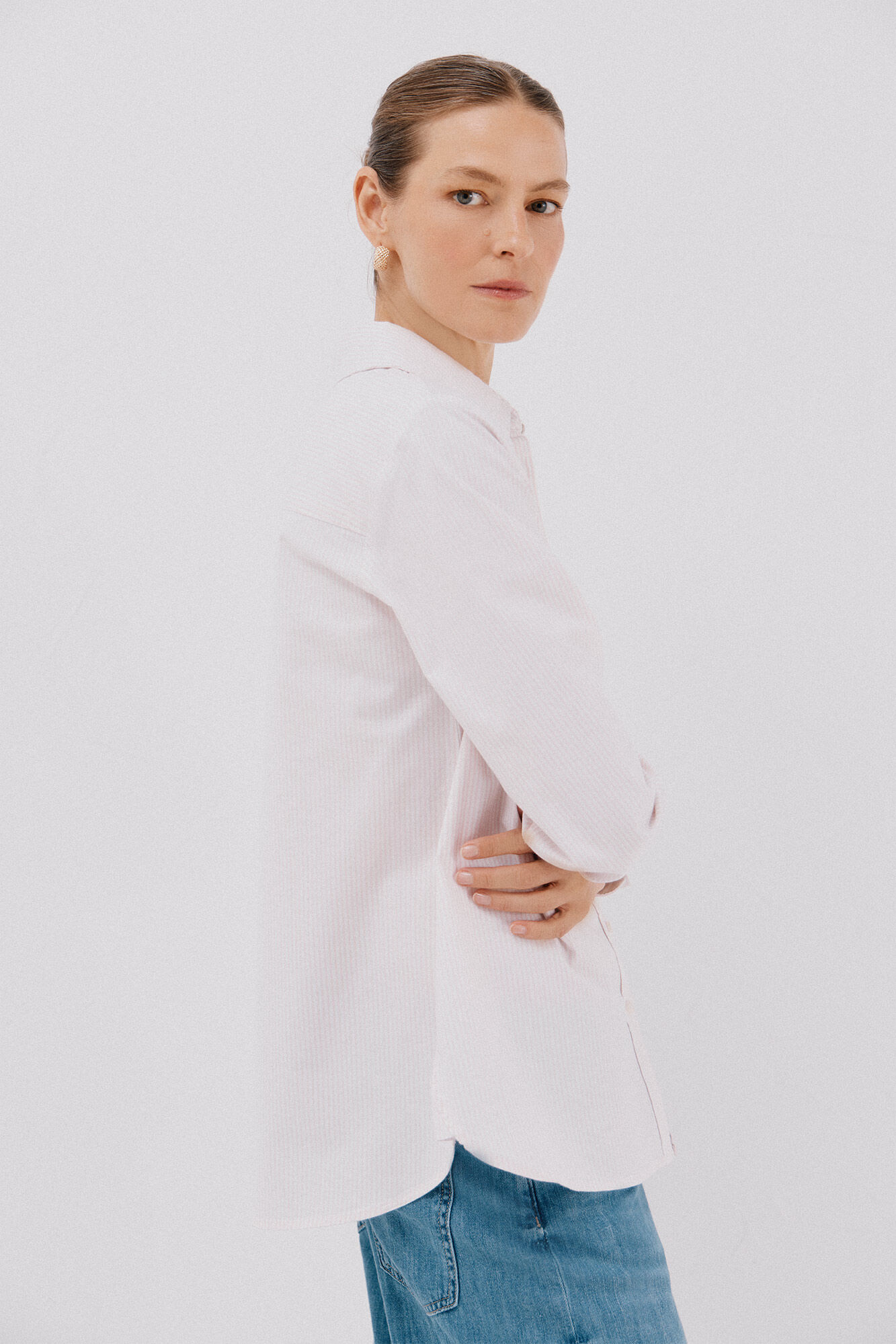 Cortefiel Camisa oxford