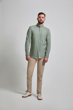 Street Monkey Camisa Oxford con logo