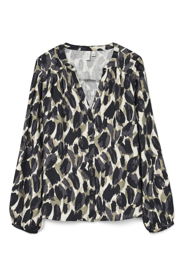 Vero Moda Curve Camisa cuello pico Curve Verde