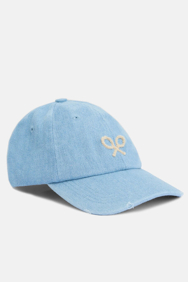 Silbon Gorra raquetas denim Azul marino